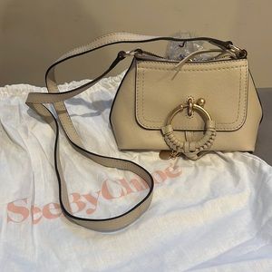 Mini Crossbody in Cement Beige